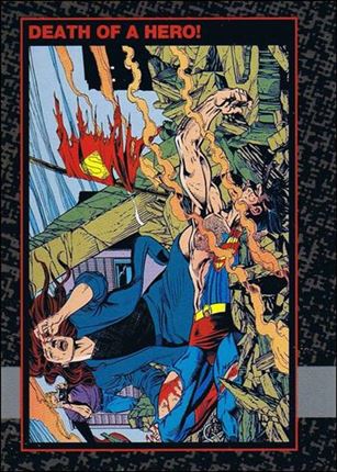 Doomsday: The Death of Superman (Base Set) card 89 Death Of A Hero!