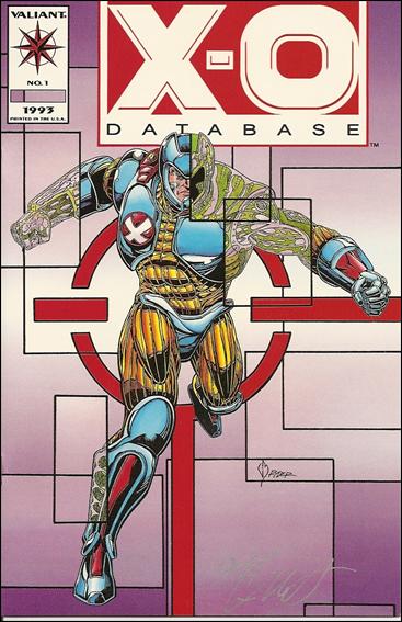 X-O Database issue 1-B V.V.S.S. (signed by Clifford Van Meter) 