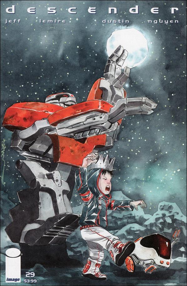 Descender issue 29-B Dustin Nguyen "Robot" Cover