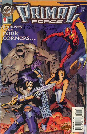 Primal Force issue 1-B DF (Signed by B. Kaalberg & Ken Hooper) 1/100