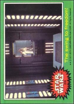 Star Wars: Series 4 (Base Set) card 219 The swing to freedom!