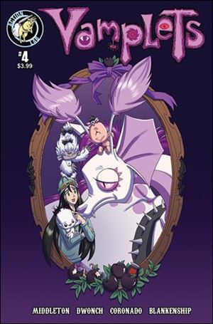 Vamplets: Nightmare Nursery issue 4 Amanda Coronado Cover