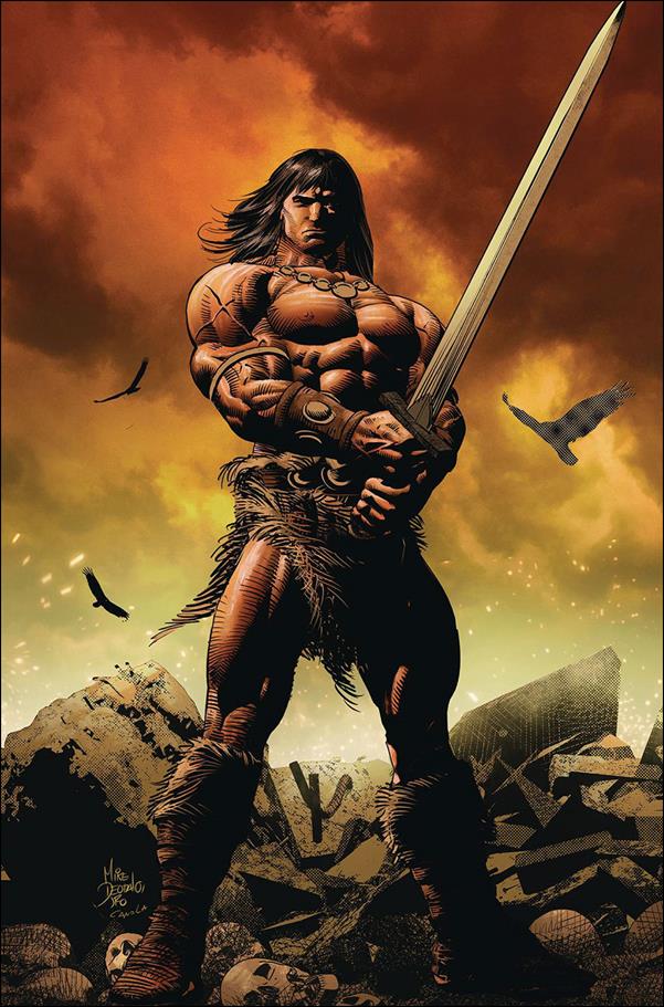 Conan the Barbarian (2023) issue 5-G Mike Deodato Jr. LCSD Virgin Foil Cover