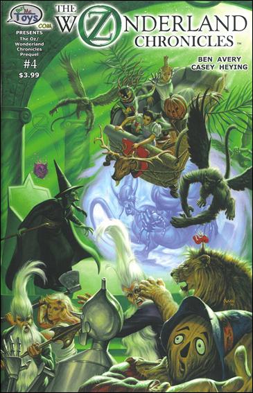 Oz/Wonderland Chronicles issue 4 Joe Jusko Cover