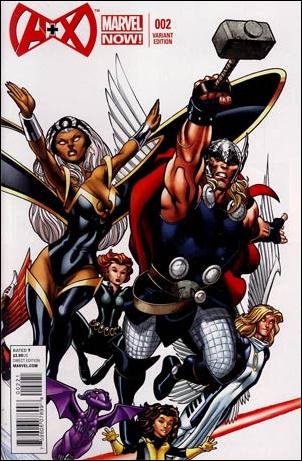 A+X issue 2-C Ed McGuinness 1:25 Connecting Cover
