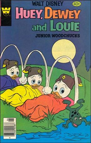 Walt Disney Huey, Dewey and Louie: Junior Woodchucks  issue 56-B Whitman Cover