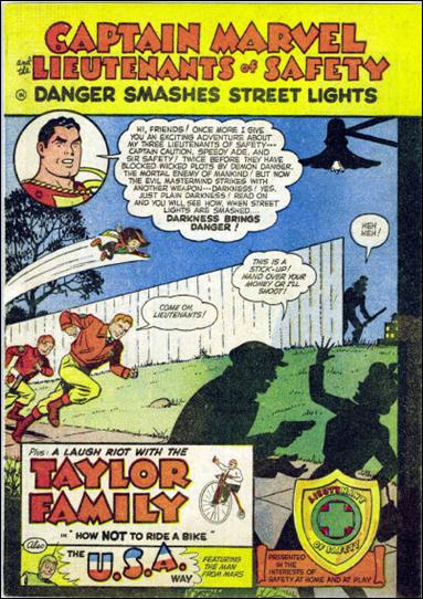 Captain Marvel and the Lieutenants of Safety issue nn3