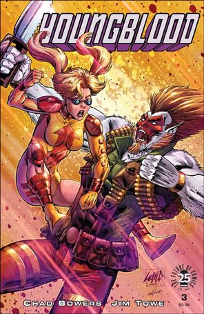Youngblood (2017) issue 3-B Rob Liefeld Cover