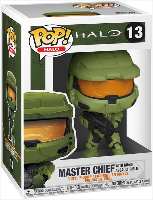 POP! Halo figure 13 Master Chief with MA-40 Assault Rifle