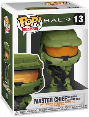 POP! Halo figure 13 Master Chief with MA-40 Assault Rifle