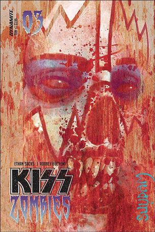 Kiss Zombies issue 3 Arthur Suydam Cover