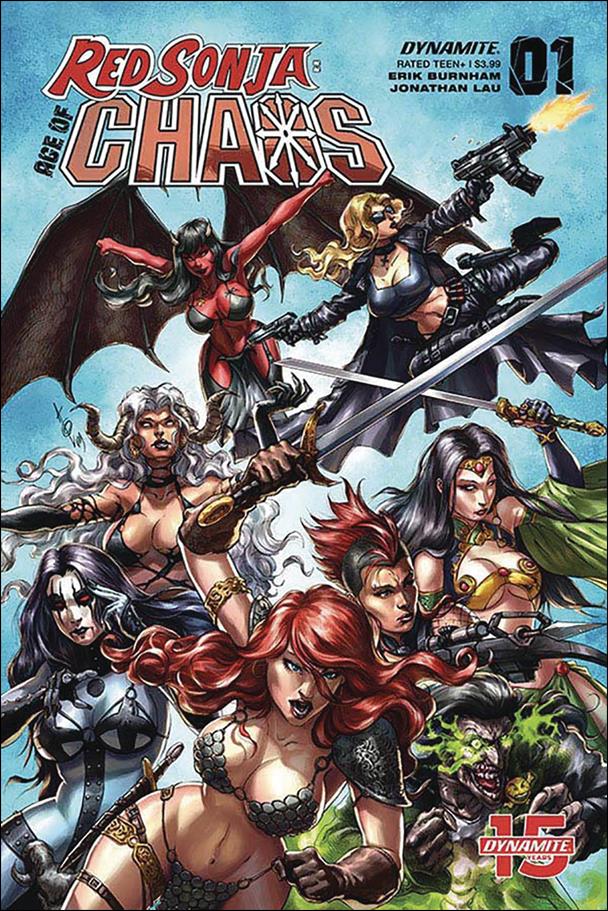 Red Sonja: Age of Chaos issue 1-B Alan Quah Cover