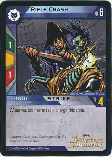 Pirates of the Caribbean - Dead Man's Chest (Base Set) card PDC054 Rifle Crash