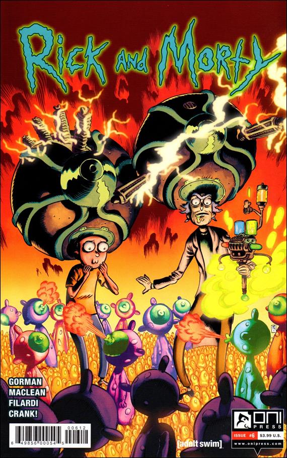 Rick and Morty (2015) issue 6-C Troy Nixon (2nd Printing) cover