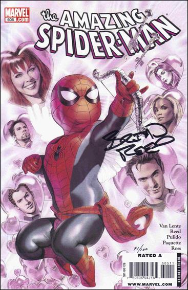Amazing Spider-Man (1963) issue 605-C DF (Signed by Brian Reed) 1/100