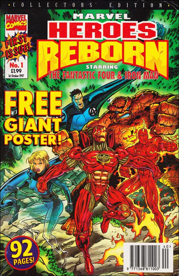 Marvel Heroes Reborn (UK) issue 1 Cardstock Cover