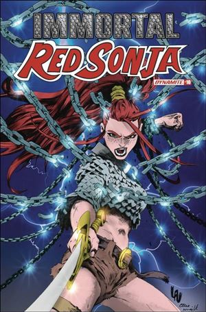 Immortal Red Sonja issue 10-D Jonathan Lau Cover