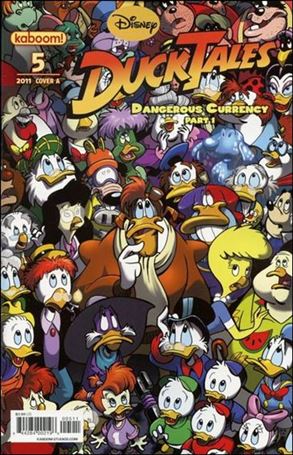 DuckTales (2011) issue 5 Group Cover