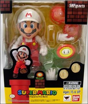 Super Mario (S.H.Figuarts)  figure 7 Fire Mario