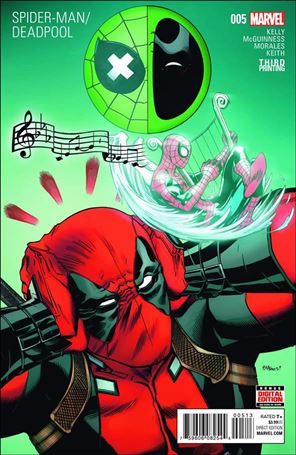 Spider-Man/Deadpool issue 5-D Ed McGuinness Cover (3rd Printing)