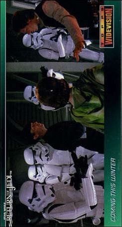 Star Wars: Return of the Jedi Widevision (Promo) card P3 Coming This Winter