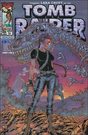 Tomb Raider: The Series issue 5 Andy Park Cover