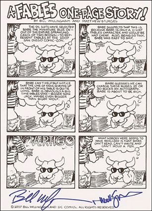 Fables One-Page Story issue 1