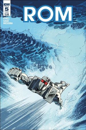 ROM (2016) issue 5-C Nelson Daniel Subscription Cover