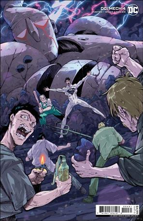 DC: Mech issue 4-C Ricardo Lopez Ortiz 1:25 Cardstock Cover