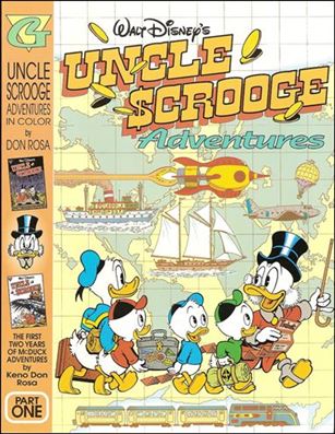 Walt Disney's Uncle Scrooge Adventures in Color (1997) Cover Image 1