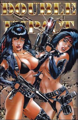 Double Impact (1995) issue 2-D Special Signed (Enrique Carrelero) Edition w/COA