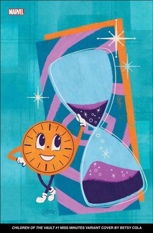 Children of the Vault issue 1-B Betsy Cola Miss Minutes Cover