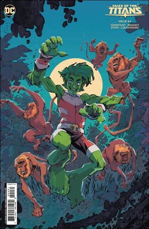 Tales of The Titans issue 4-C Jorge Corona Cardstock Cover