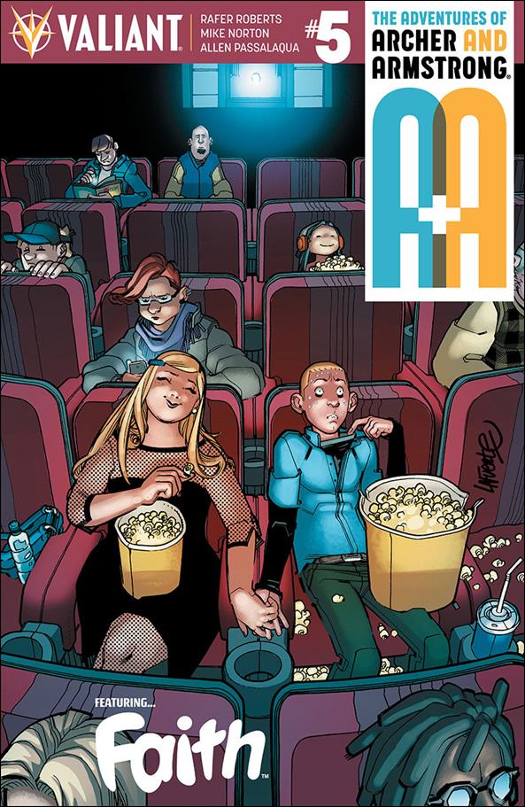 A&A: The Adventures of Archer & Armstrong issue 5-B David Lafuente Cover