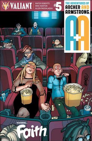 A&A: The Adventures of Archer & Armstrong issue 5-B David Lafuente Cover