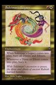 Magic the Gathering: Visions (Base Set) card 138 Suleiman's Legacy