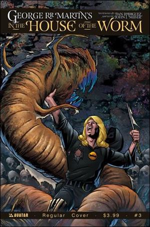 George R.R. Martin's In the House of the Worm issue 3 Standard Cover
