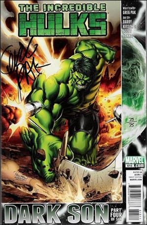 Incredible Hulks issue 615-B Dynamic Forces (Signed by Greg Pak) 1/75
