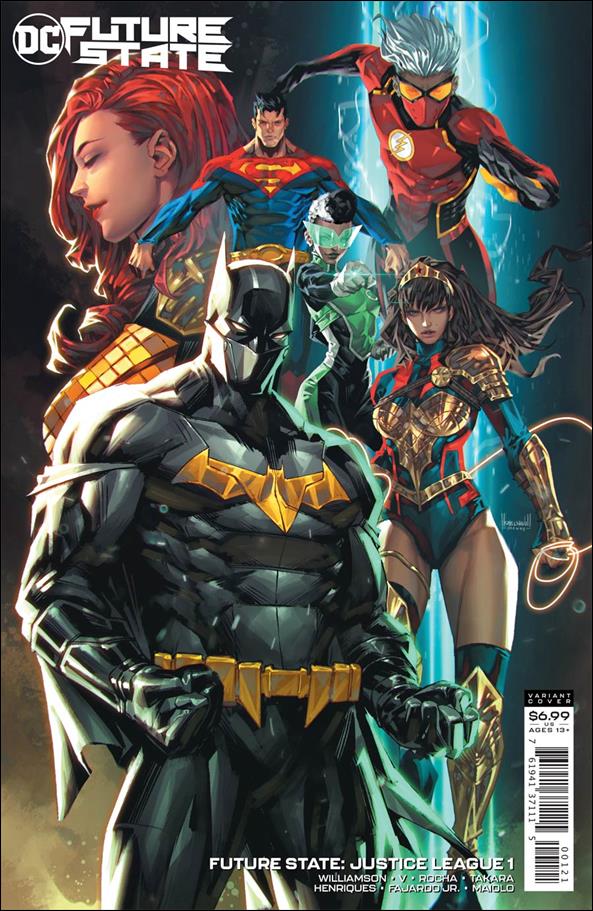 Future State: Justice League issue 1-B Kael Ngu Cardstock Cover
