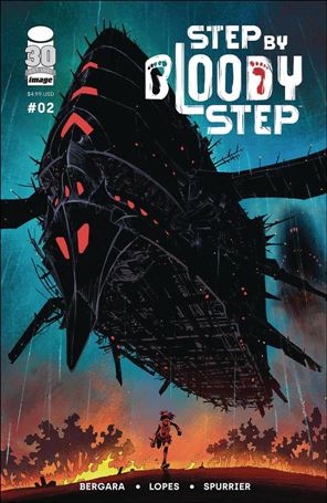 Step by Bloody Step issue 2 Matias Bergara Cover