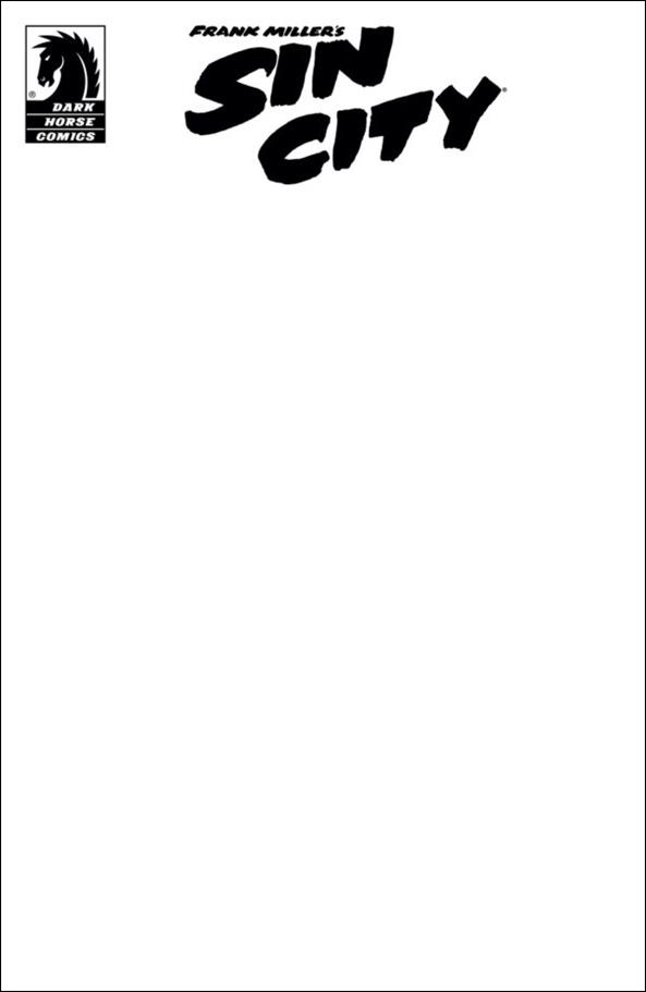 Frank Miller's Sin City Special Edition  issue nn 2021 LACC White Blank/Sketch Cover