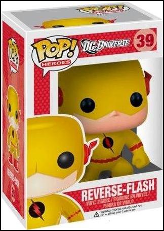 POP! Heroes figure 39-C Reverse-Flash (Reissue)