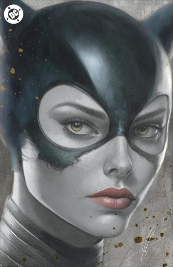 Catwoman (2018) issue 71-I Retailer Ex. Carla Cohen Sketch Virgin Stock Cover