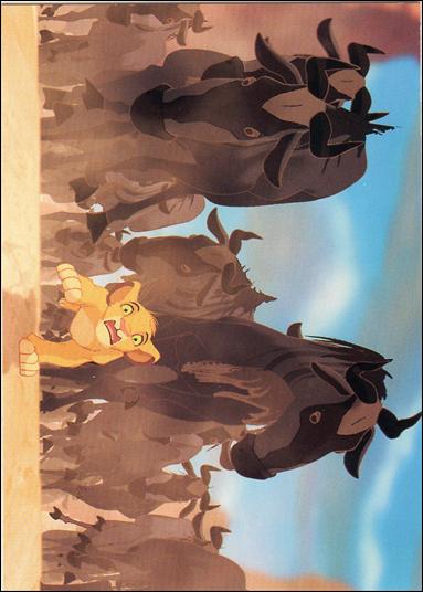 Lion King: Series II (Base Set) card 135 Sudden Stampede