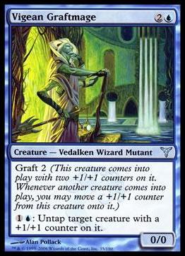 Magic the Gathering: Dissension (Base Set) card 35 Vigean Graftmage