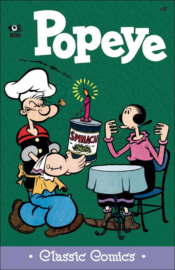 Classic Popeye issue 47 Bud Sagendorf Cover 