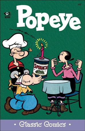 Classic Popeye issue 47 Bud Sagendorf Cover 