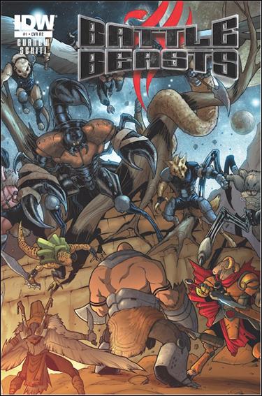 Battle Beasts (2012) issue 1-C Valerio Schiti #comicmarket Cover
