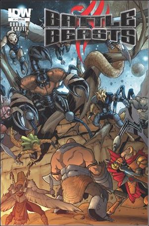 Battle Beasts (2012) issue 1-C Valerio Schiti #comicmarket Cover