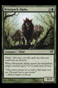 Magic the Gathering: Dark Ascension (Base Set) card 108 Briarpack Alpha